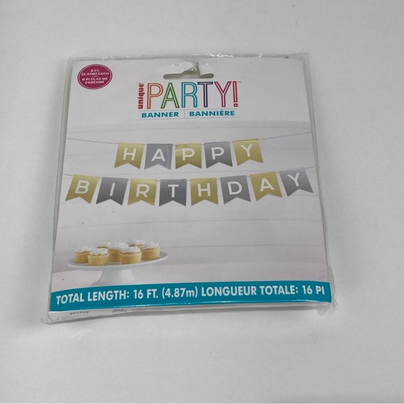 NWT Balloon Arch kit Birthday banner Table cloth Hot cups Curling Ribbon lot - Picture 6 of 17